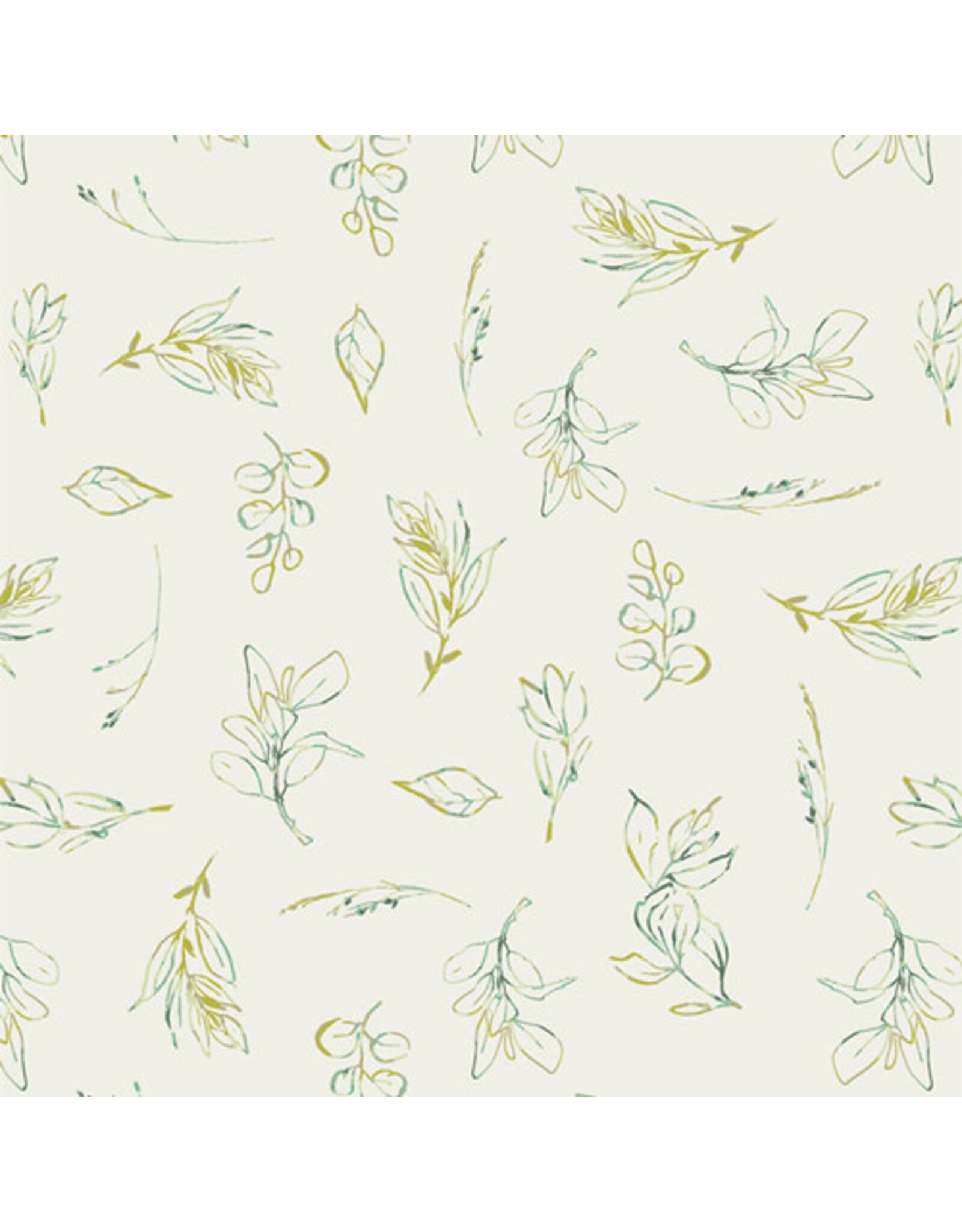 Art Gallery Fabrics AGF Studio - Cur8tor - Botanica - Sprinkled Sprigs - CUR8BT205