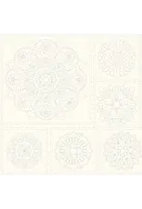 Devonstone Devonstone Sashiko Stitchery Panel - Mandala - Natural - DV4060