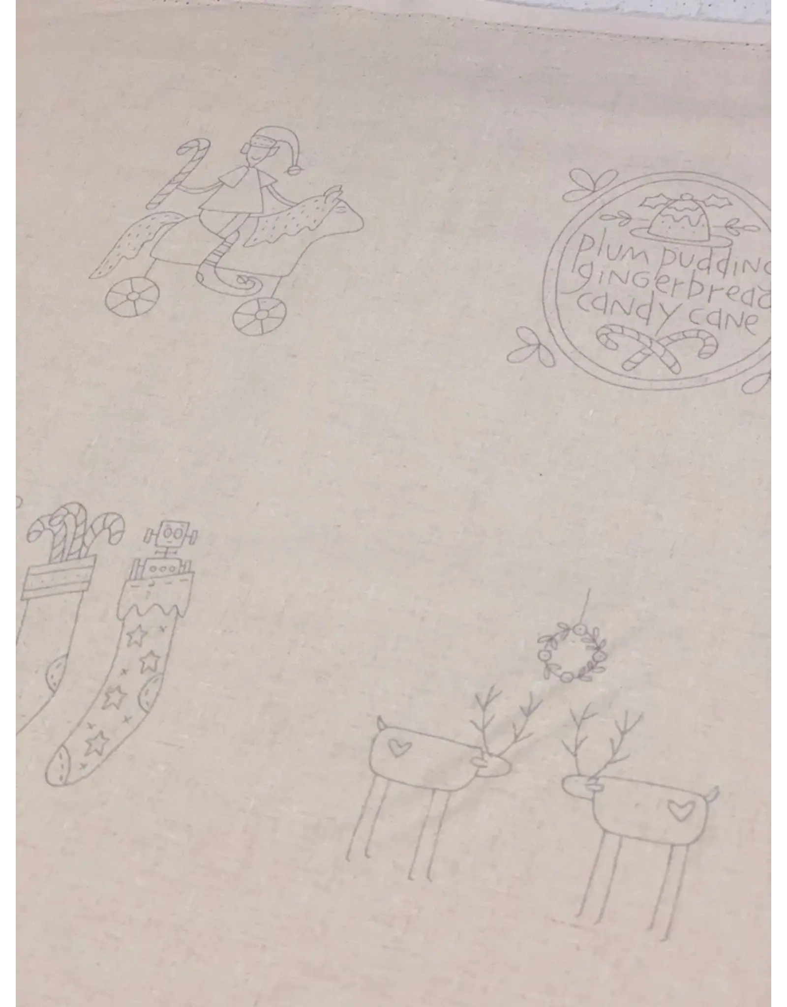 Devonstone Devonstone - Stitchery Panel - Make Ready for Christmas - DV3301