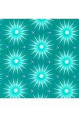 Robert Kaufman Planetarium - Suns Jade coupon (± 57 x 110 cm)