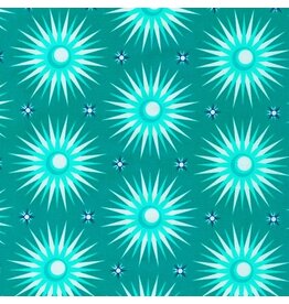 Robert Kaufman Planetarium - Suns Jade coupon (± 57 x 110 cm)