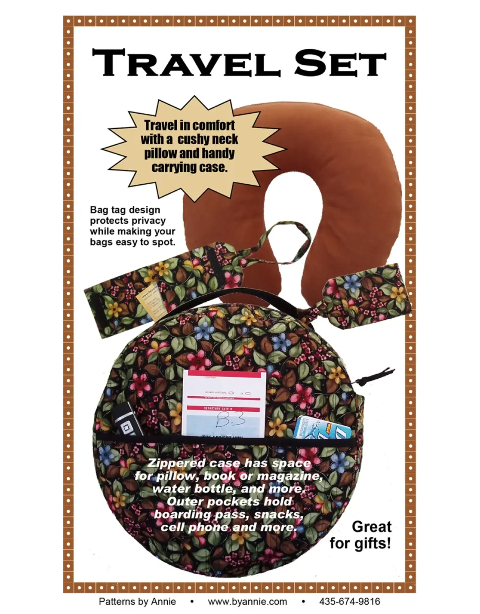 ByAnnie ByAnnie - Travel Set - by Annie - Pattern for travel set - PBA-162