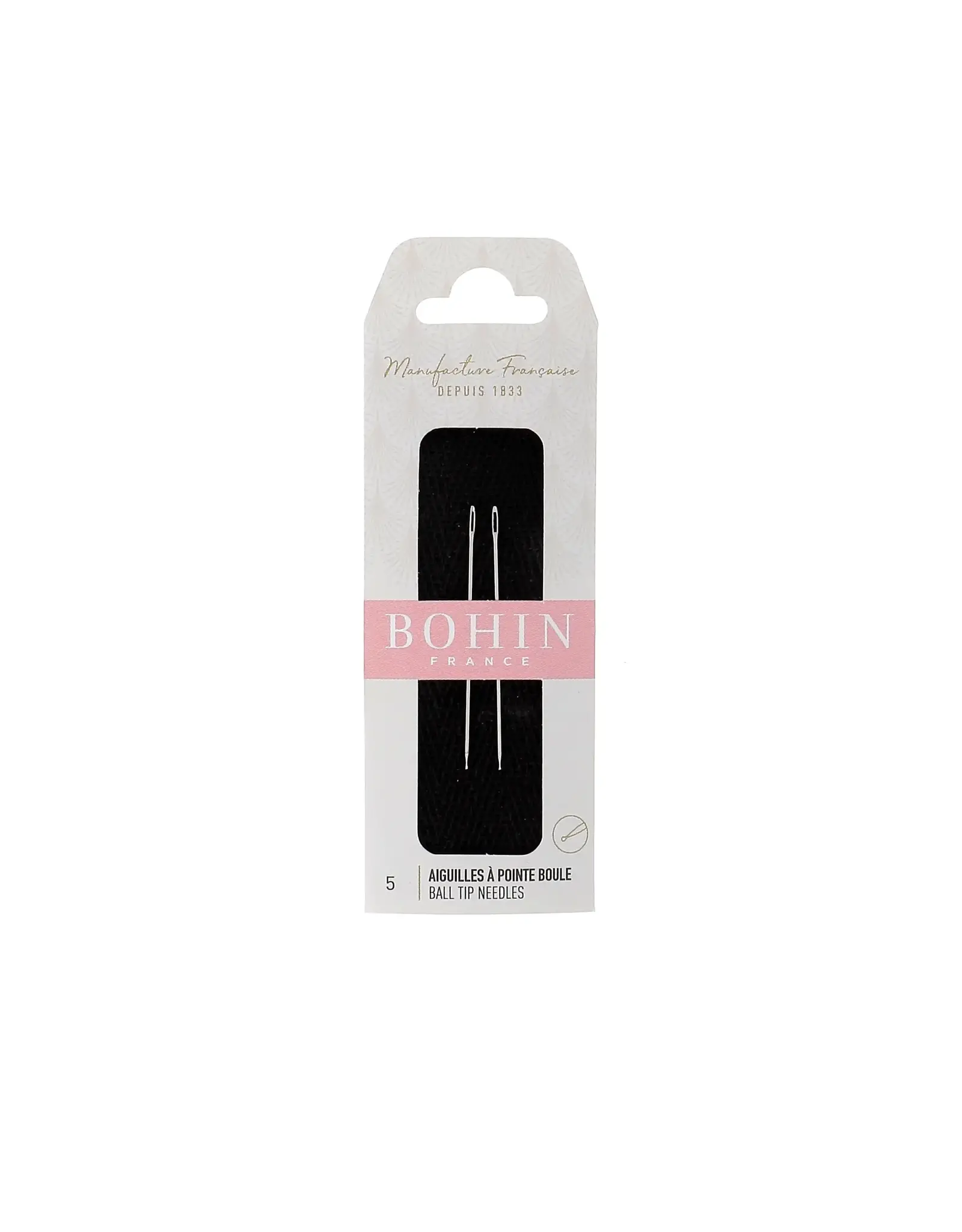 Bohin Bohin - Ball-tip Needles #5 - 40 mm x 0,70 mm - bolletjesnaald