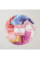 Andover Stephanie Organes - Petals and Stitches - Charm pack - Single Scoop
