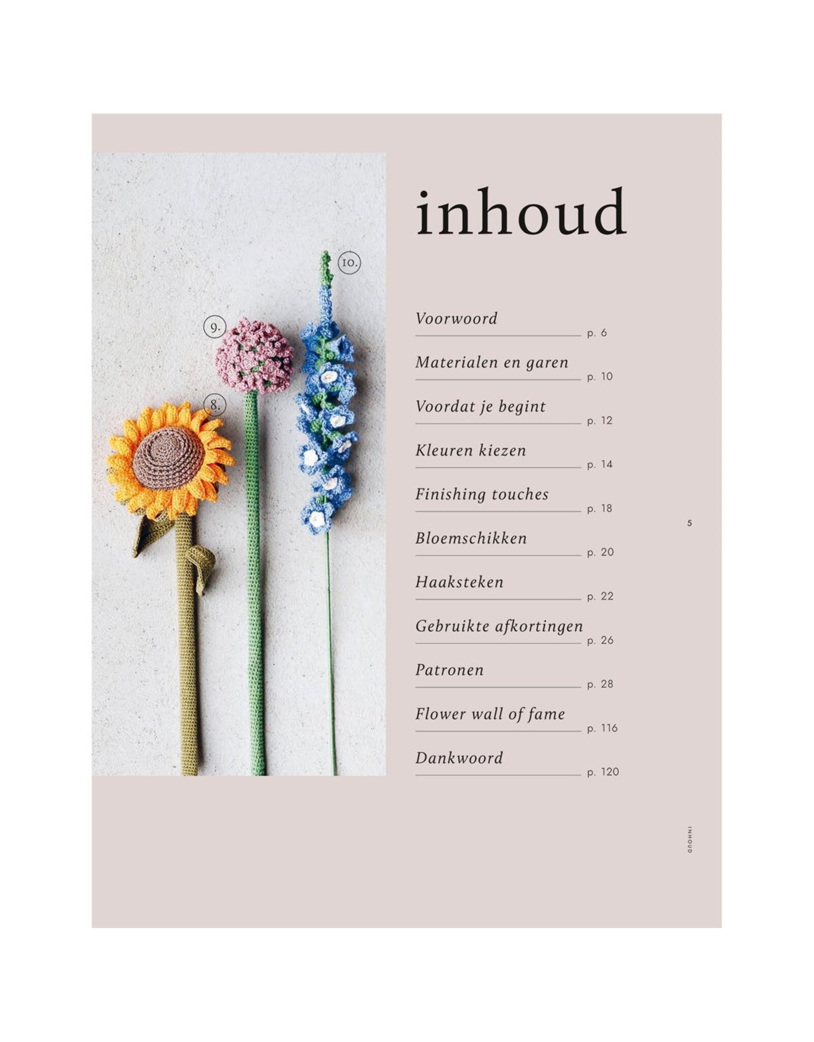 Durable Sascha Blase-van Wagtendonk - Bloemen Haken á la Sascha