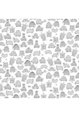 Devonstone Turtle-Y Awesome - Turtles Black & White