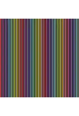 Devonstone Building Blocks - Stripes Rainbow Black