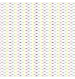 Devonstone Fundamentals - Small Rainbow Dots White