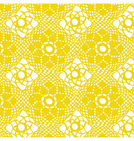 Andover Sun Print 2022 - Crochet Dandelion coupon (± 53 x 110 cm)