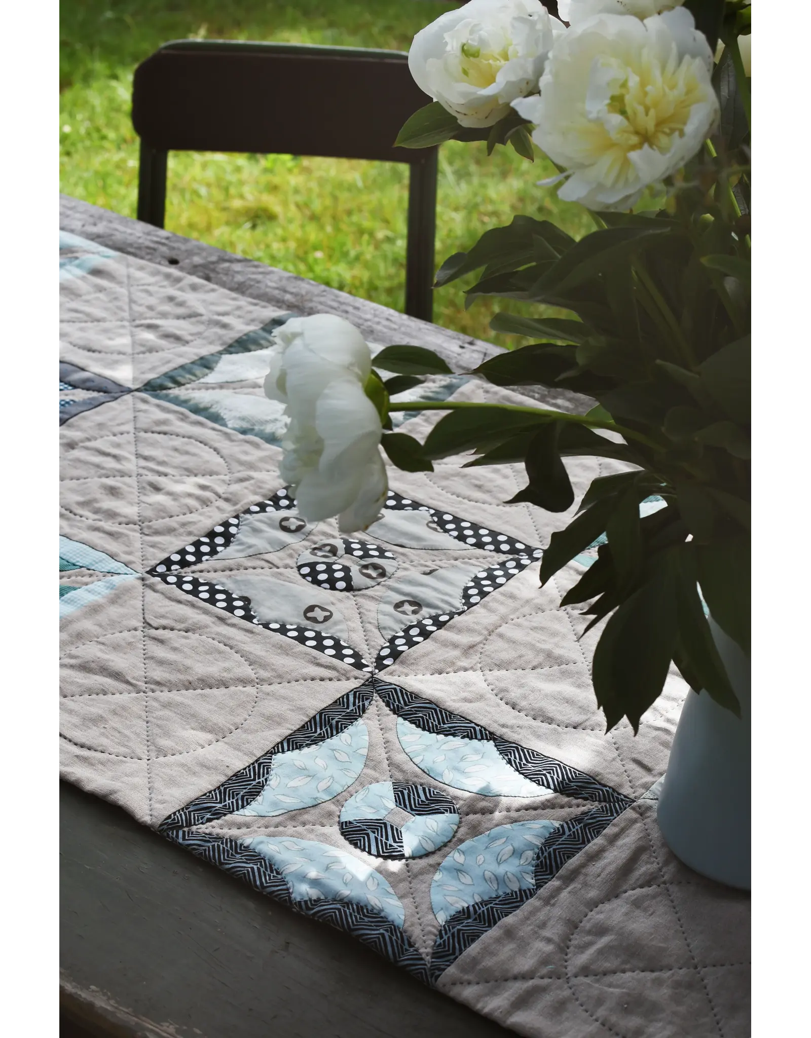 Jen Kingwell Designs Jen  Kingwell Designs - Manna - Acrylic and Mylar Template Set - uit het boek Gathered