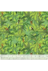 Windham Whistler Studios - King of the Jungle - Canopy Creatures Bright Leaf - 54668-4