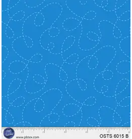P & B Textiles One Stitch Two Stitch - Blue