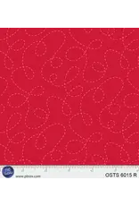 P & B Textiles P & B Textiles - One Stitch Two Stitch - Red - OSTS-6015-R