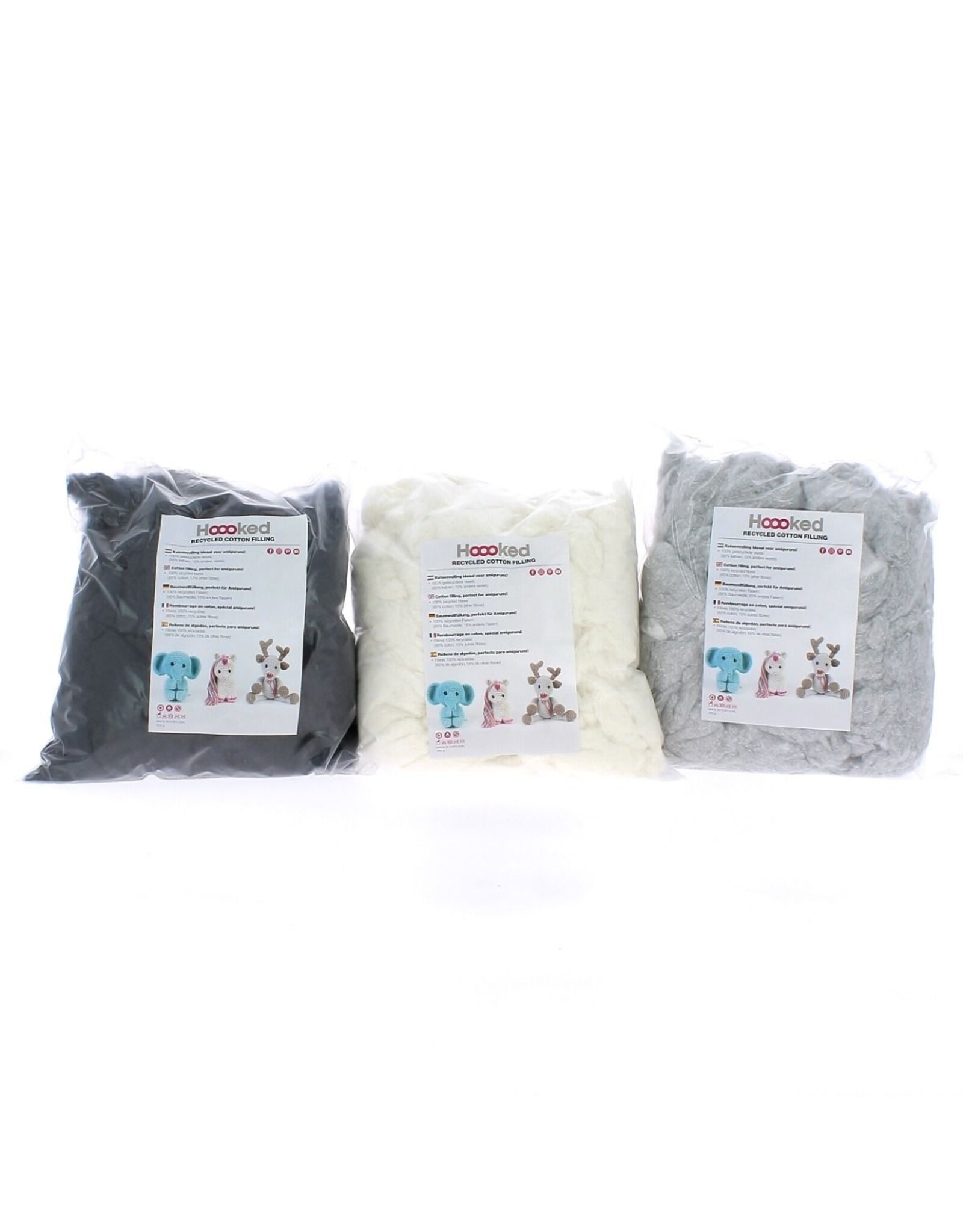 Hooked Hooked - Cotton Filling - 250 grams - Cloud