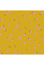 Andover Sun Print 2022 - Daydream Ochre coupon (± 65 x 110 cm)