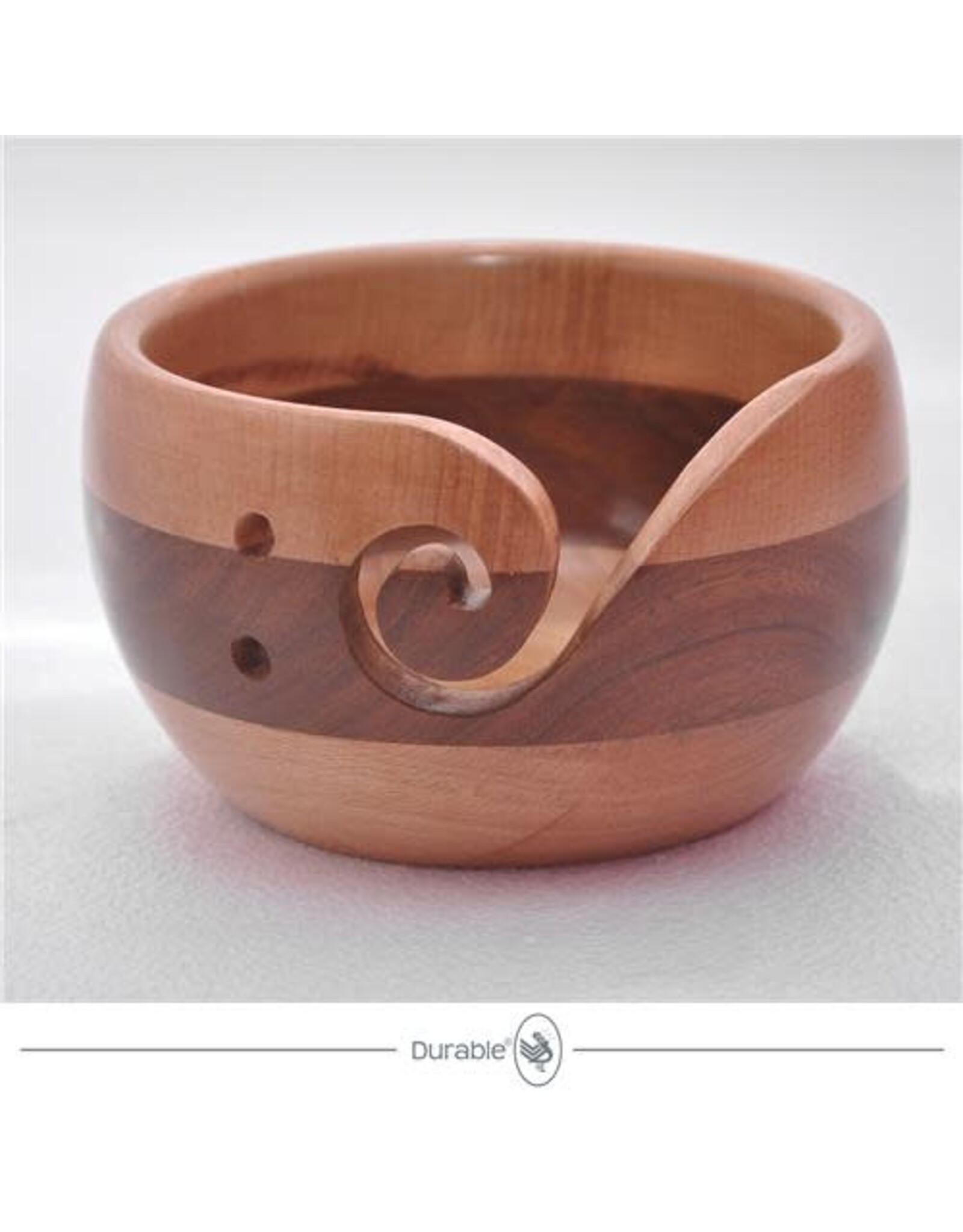 Durable Durable - Yarn Bowl - Beech and Sheesham wood - 1067