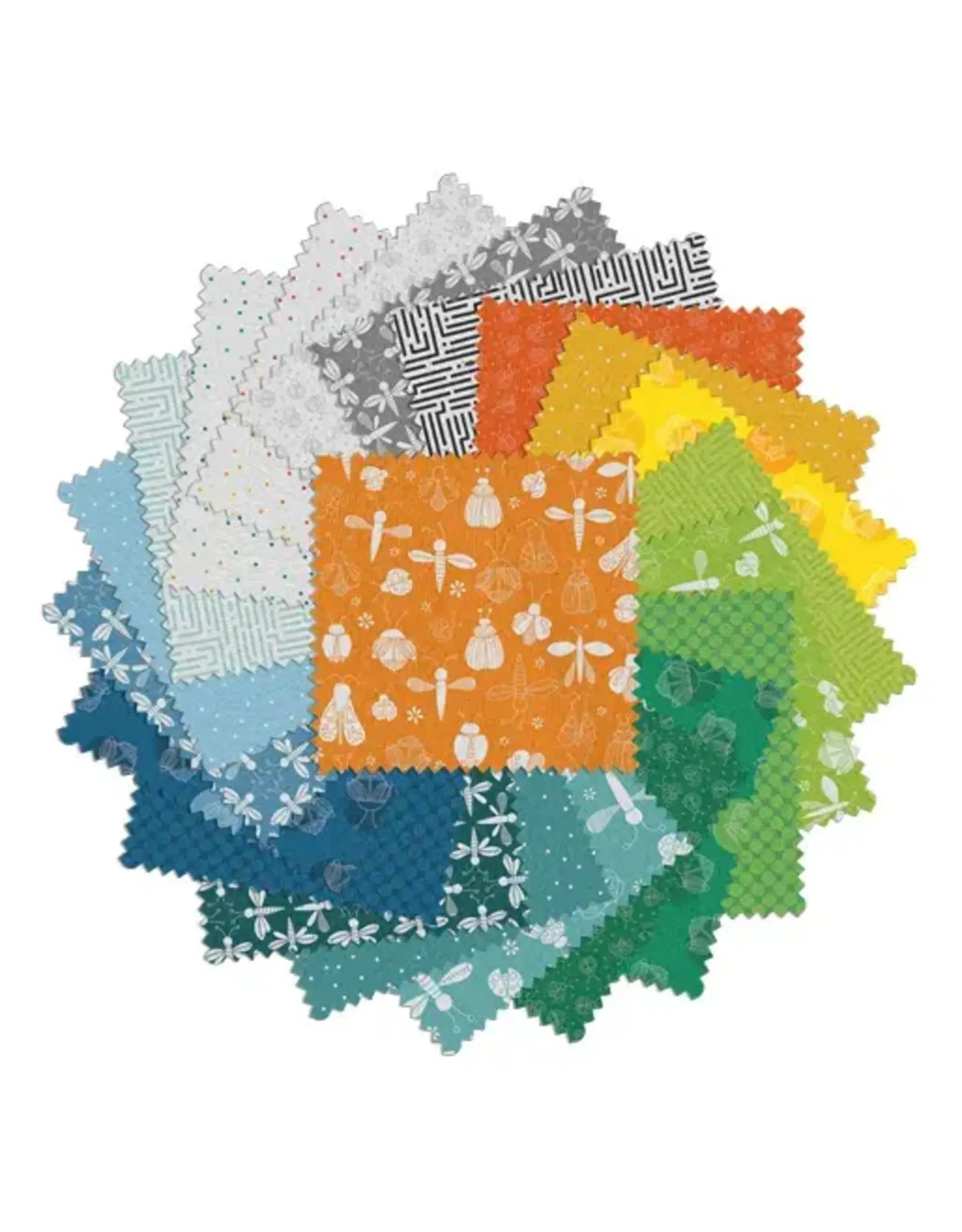 Benartex Contempo Studio Benartex Contempo - Sugaridoo - Lucky Bugs - 5 x 5 Pack