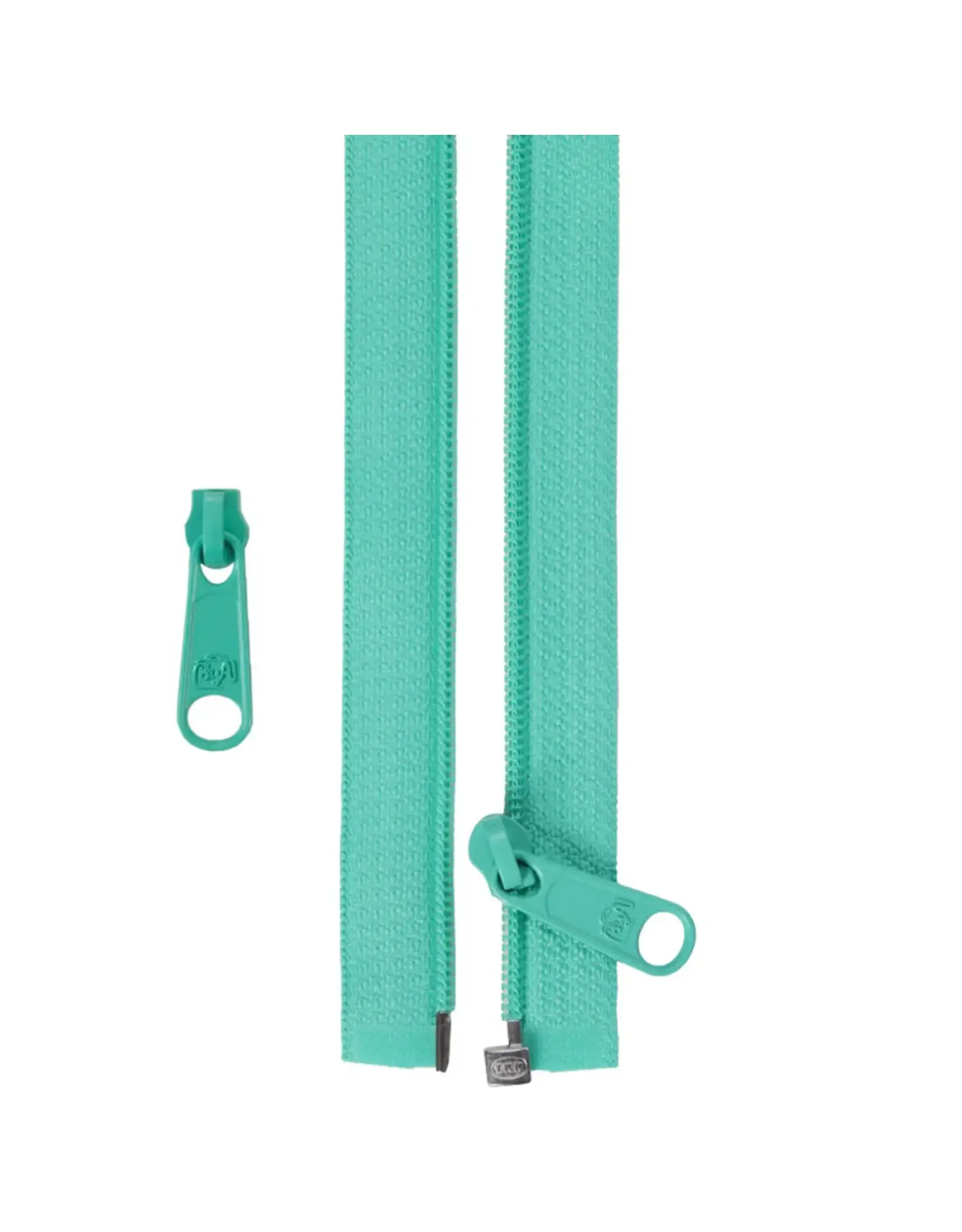 ByAnnie ByAnnie - Separating Zipper - 50 inch / 127 cm - Turquoise - deelbare rits