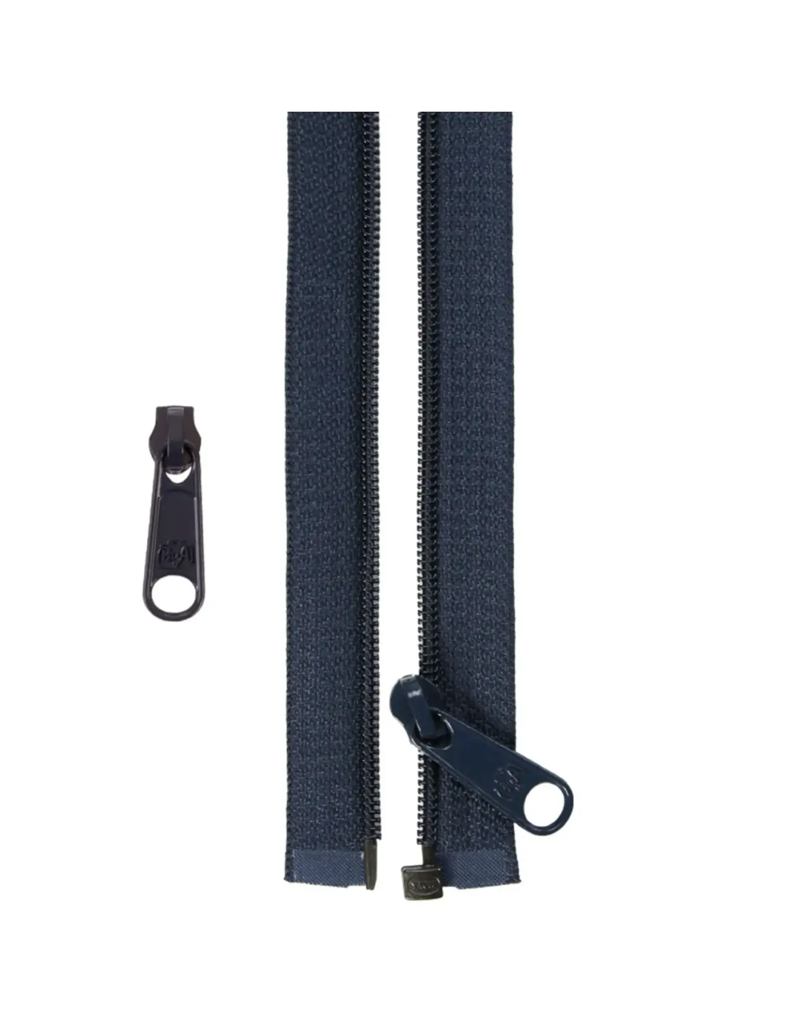 ByAnnie ByAnnie - Separating Zipper - 50 inch / 127 cm - Navy - deelbare rits