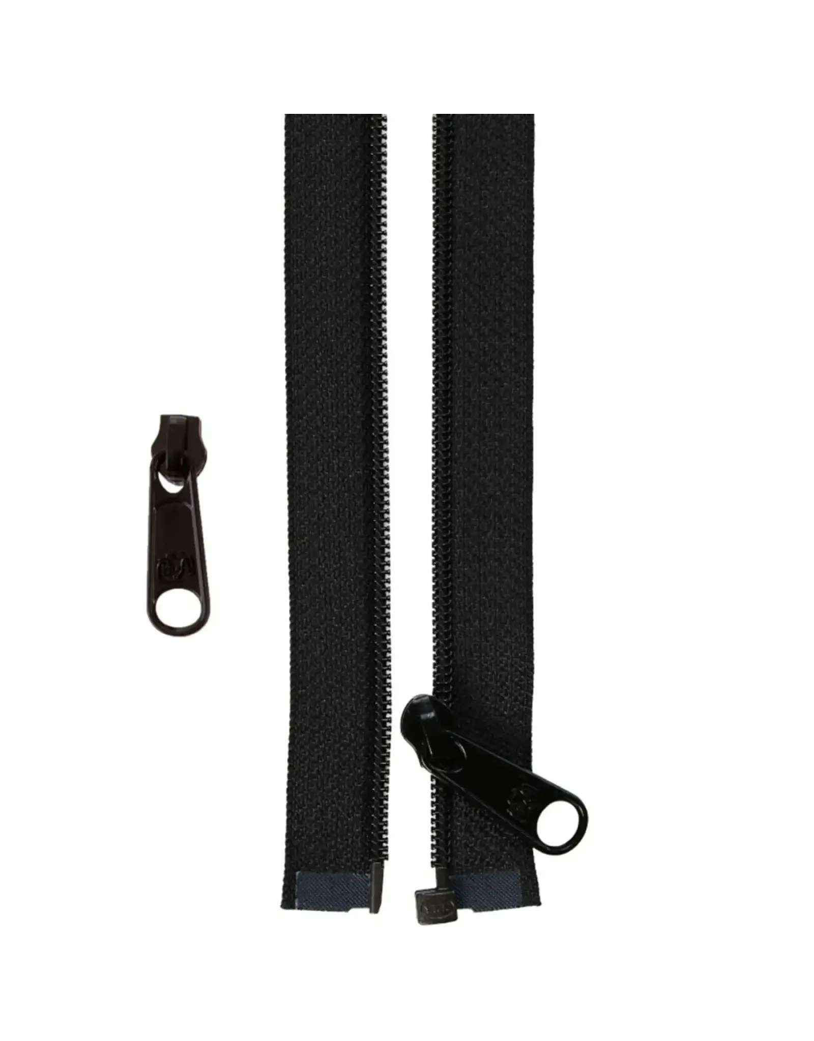 ByAnnie ByAnnie - Separating Zipper - 50 inch / 127 cm - Black - deelbare rits