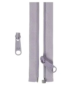 ByAnnie Separating Zipper - 50 inch / 127 cm - Pewter