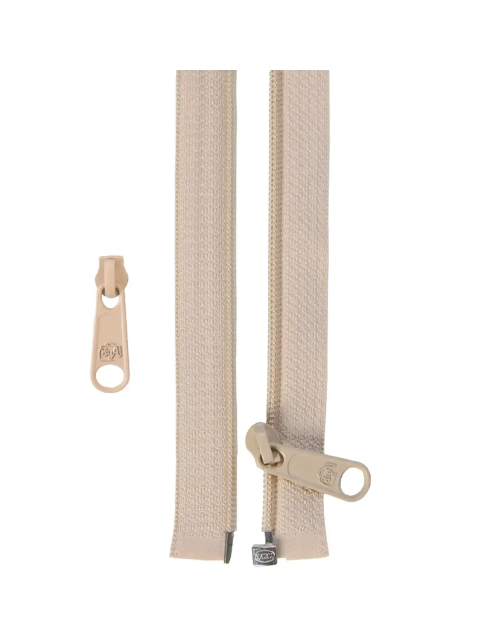 ByAnnie ByAnnie - Separating Zipper - 50 inch / 127 cm - Natural - deelbare rits