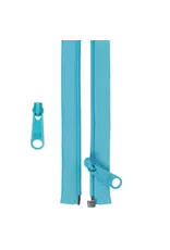 ByAnnie ByAnnie - Separating Zipper - 50 inch / 127 cm - Parrot Blue - deelbare rits
