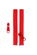 ByAnnie ByAnnie - Separating Zipper - 50 inch / 127 cm - Atom Red - deelbare rits