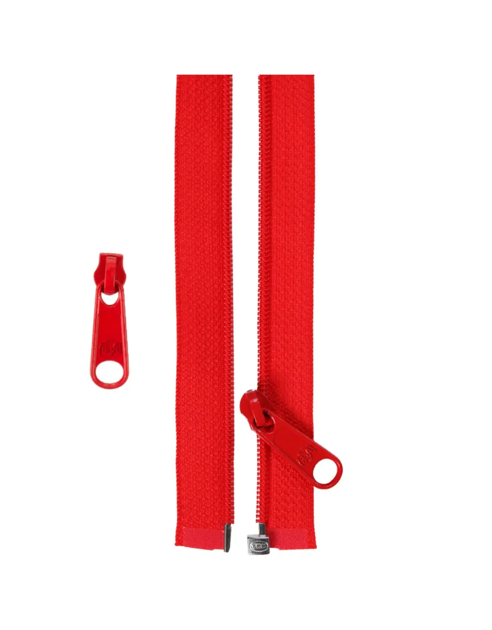 ByAnnie ByAnnie - Separating Zipper - 50 inch / 127 cm - Atom Red - deelbare rits