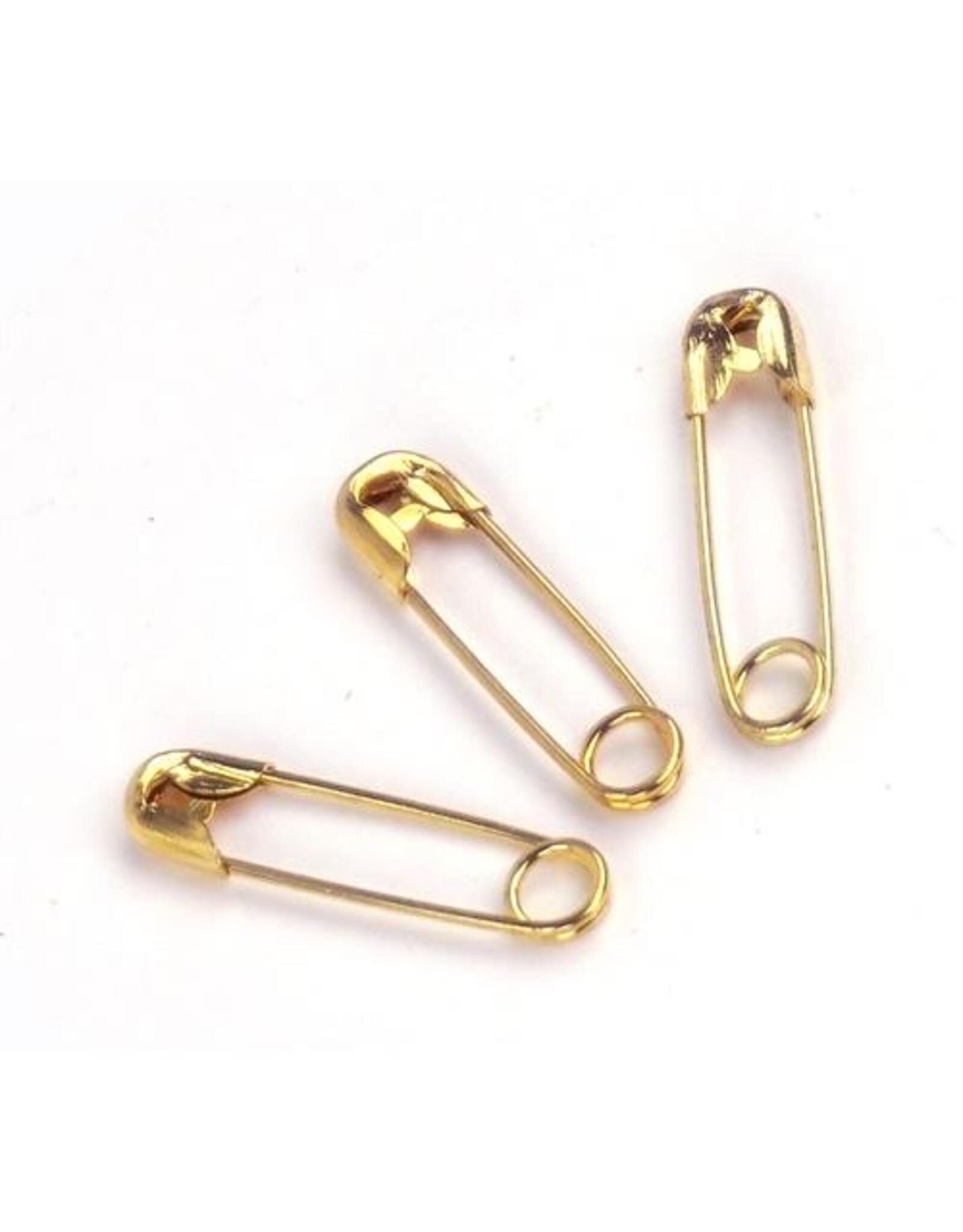 Restyle Restyle - Veiligheidsspelden 19/22 mm goud - 50 stuks