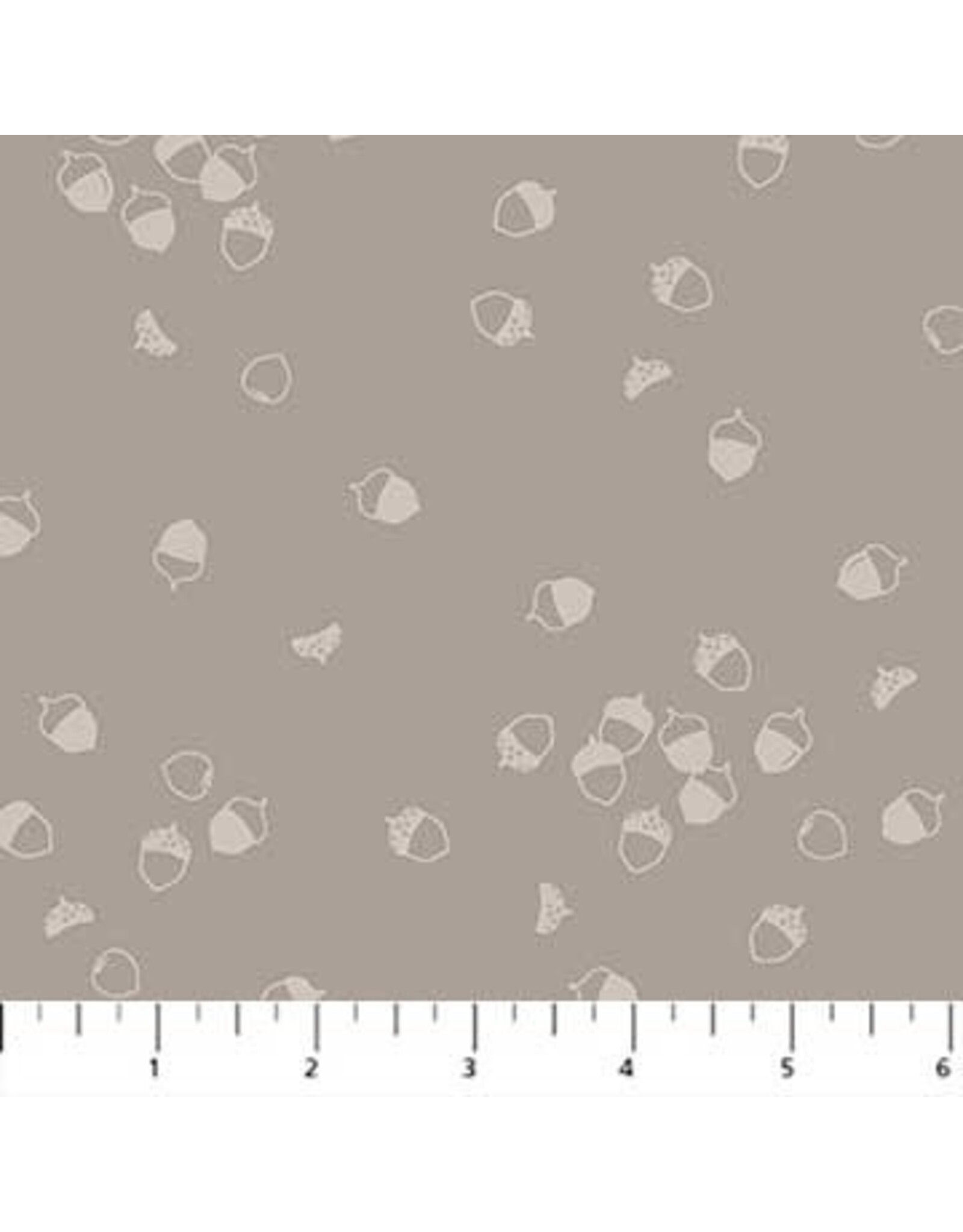 Figo Lucky Charms - Acorns Grey coupon (± 56 x 110 cm)