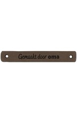 Durable Durable - Leather Label - Gemaakt door Oma
