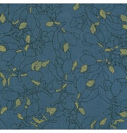 Robert Kaufman Collection CF - Flora Chalkboard coupon (± 53 x 110 cm)