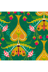 Andover Wildflowers - Spade Emerald coupon (± 46 x 110 cm)