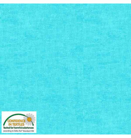 Stof Fabrics Melange - Aquamarine coupon (± 68 x 110 cm)