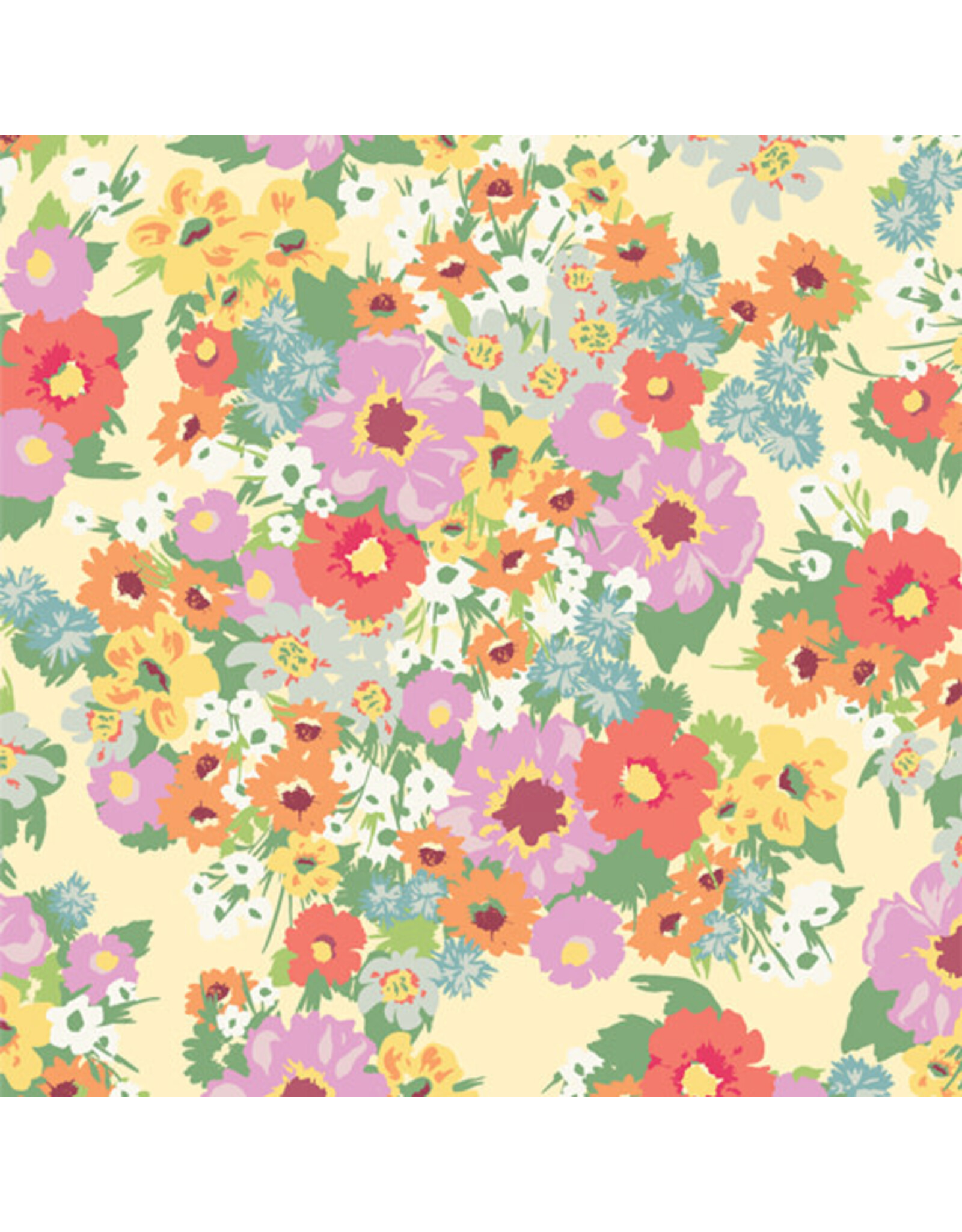 Art Gallery Fabrics AGF Studio - Cur8tor - Gardenista - Wild Flora Spring - CUR8-GA-500