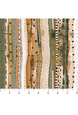 Figo Autumn Forage - Autumn Stripes - Gold coupon (± 83 x 110 cm)