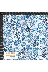 Stof Fabrics Hellan - Follow the Wave - Seaweed Light Blue - 4504-066
