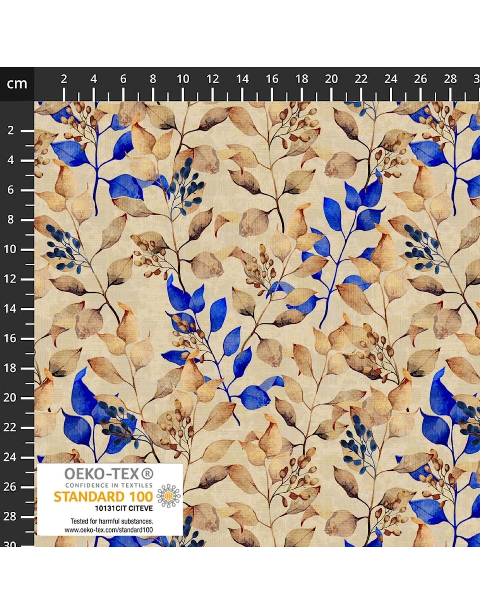 Stof Fabrics Stof Fabrics - Wistful Blooms - Branches Cream - 4504-102