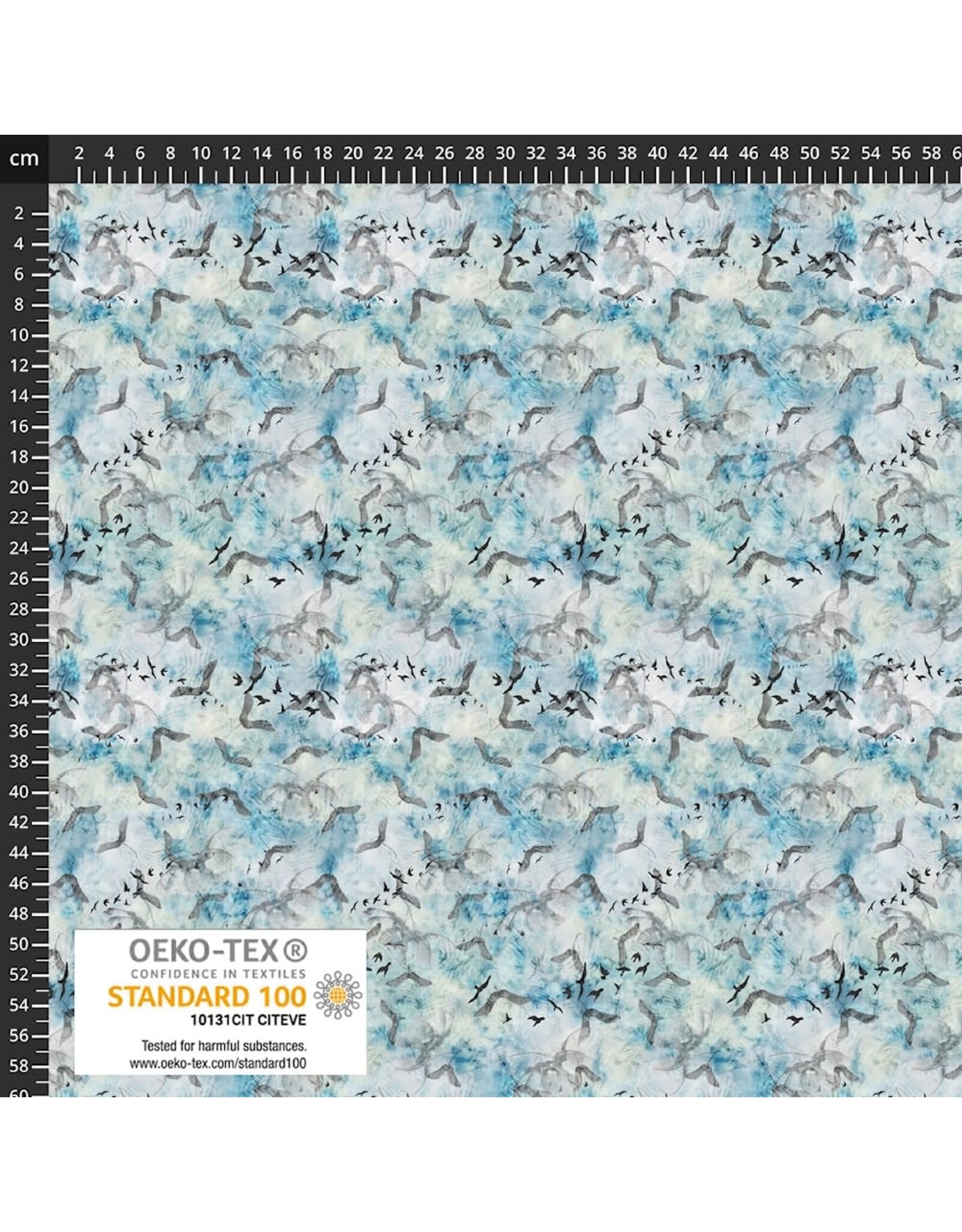 Stof Fabrics Stof Fabrics - Morning Lights Blue - 4504-058