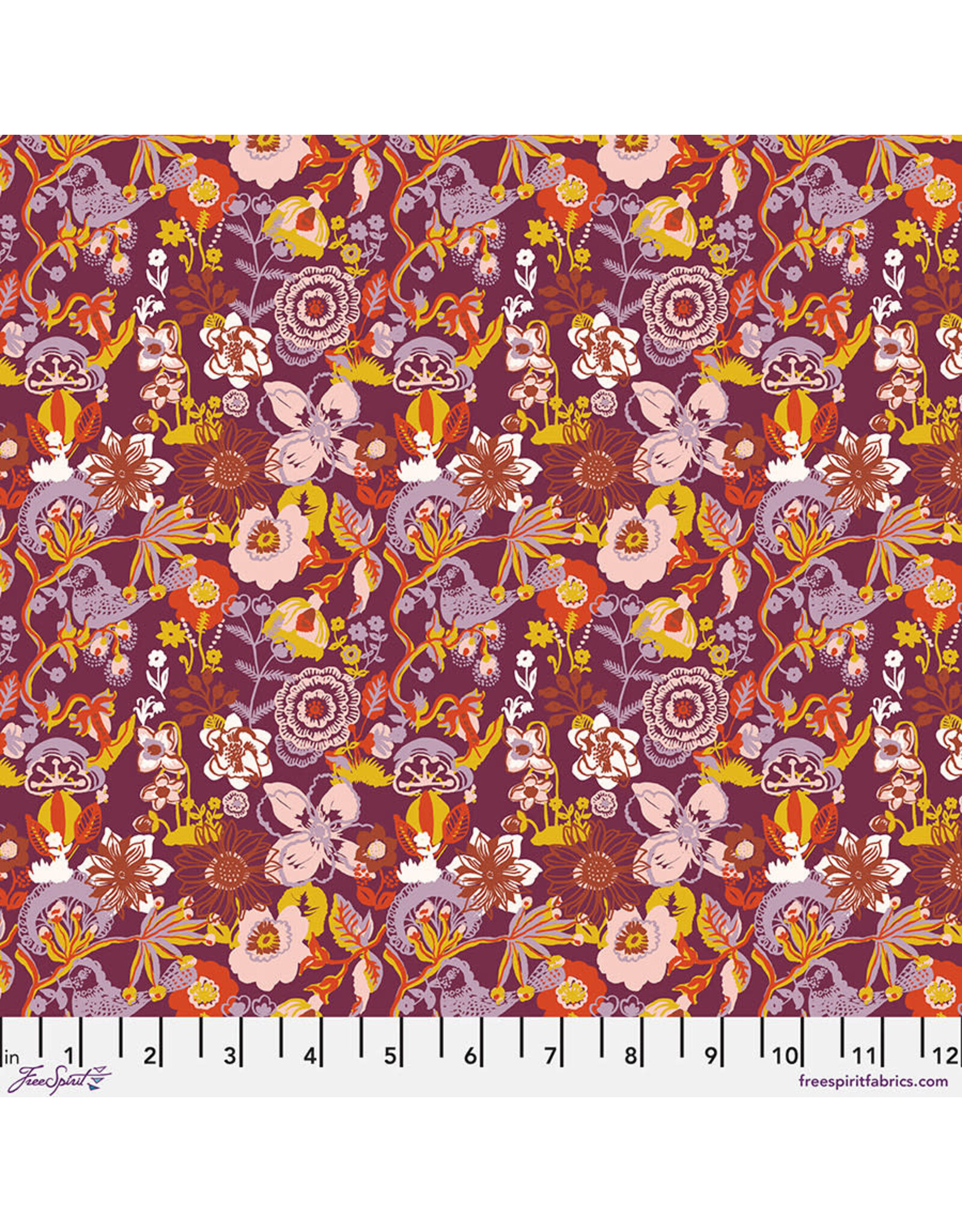 FreeSpirit Nathalie Lete - Pastoral Symphony - Rebecca - Plum - PWNL058.PLUM