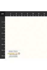 Stof Fabrics Neutral Notes - Leaves White coupon (± 48 x 110 cm)