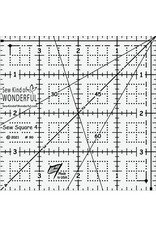 Sew Kind of Wonderful Sew Kind of Wonderful - Sew Square Ruler - 4 inch