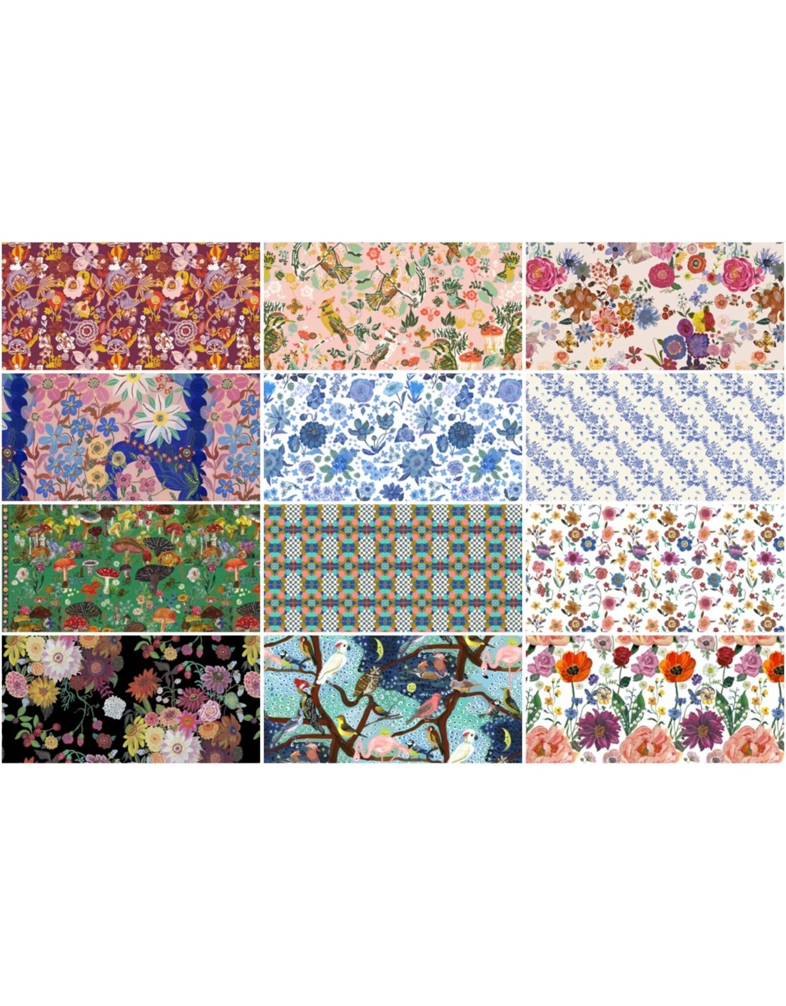 FreeSpirit Nathalie Lete - Pastoral Symphony - Fat Quarter Bundle
