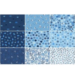 Stof Fabrics Follow the Wave - Fat Quarter Bundle