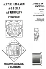 Jen Kingwell Designs Jen Kingwell designs - Building Blocks - Charm Square
