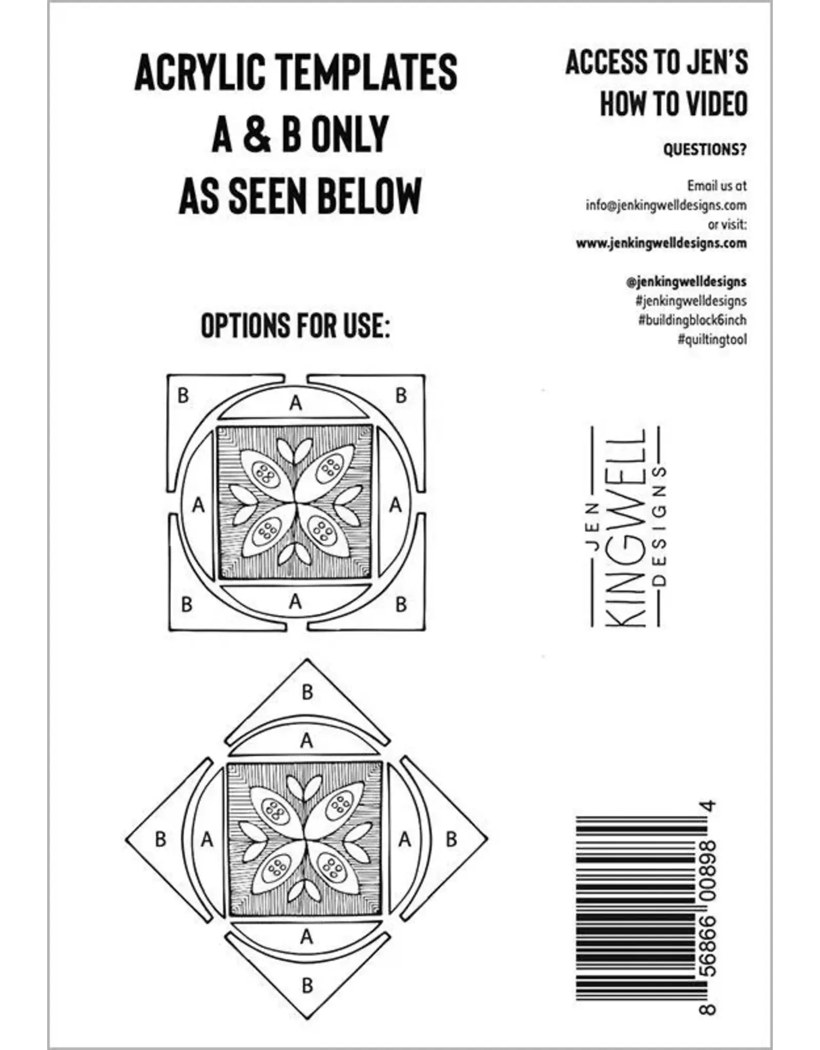 Jen Kingwell Designs Jen Kingwell Designs - Building Blocks - 6 inch