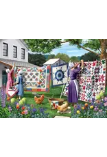 Diversen Quilts in the Backyard - Jigsaw Puzzle - 500 pcs