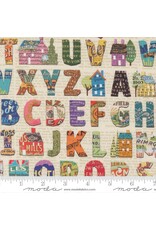 Moda Moda Fabrics - Paper Hamlet - Alphabet Paper - 39564 11