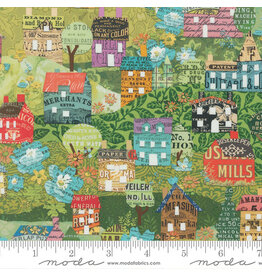 Moda Paper Hamlet - House Hills Sprout
